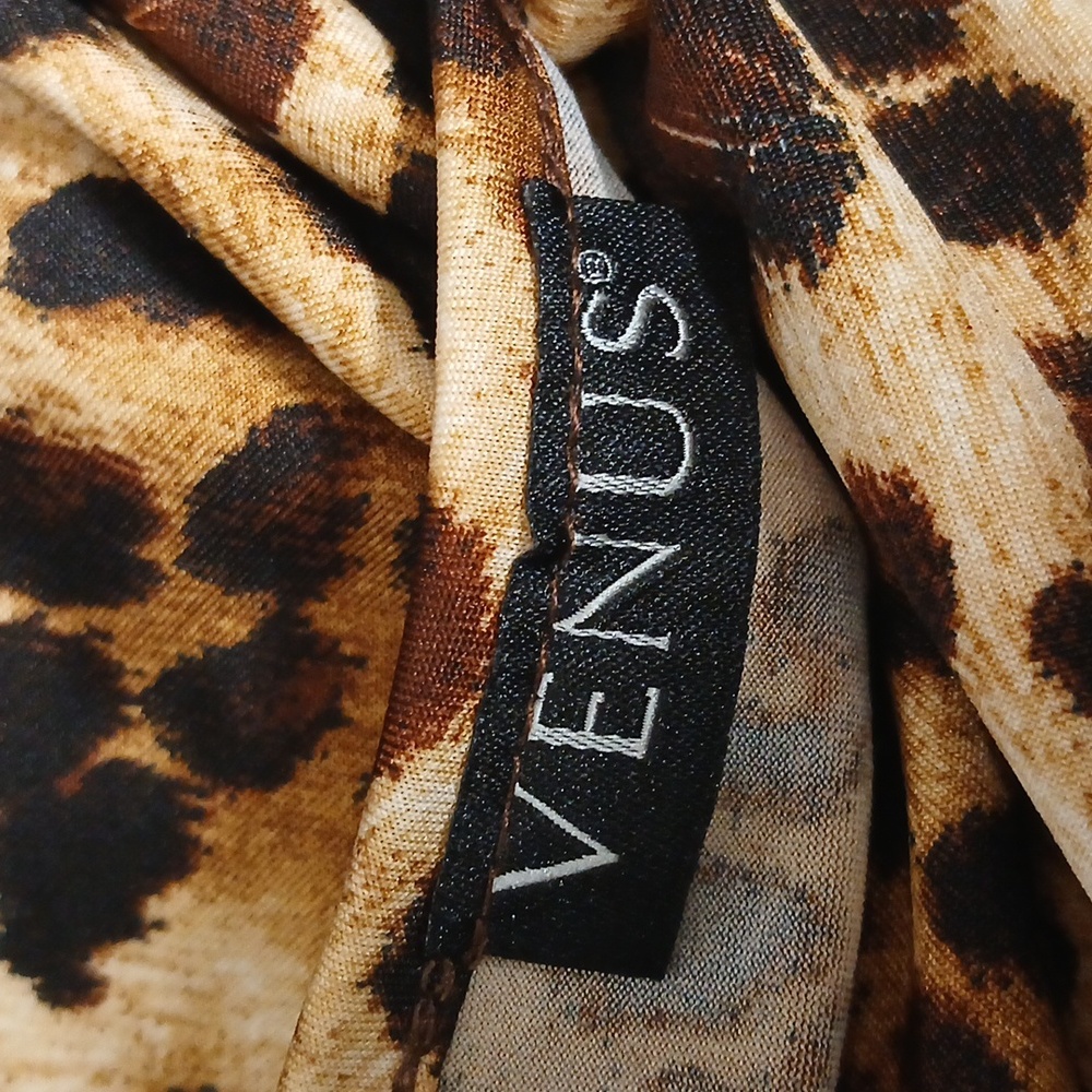Venus Leopard Print Women Dress Sizw XL EUC - Picture 7 of 8